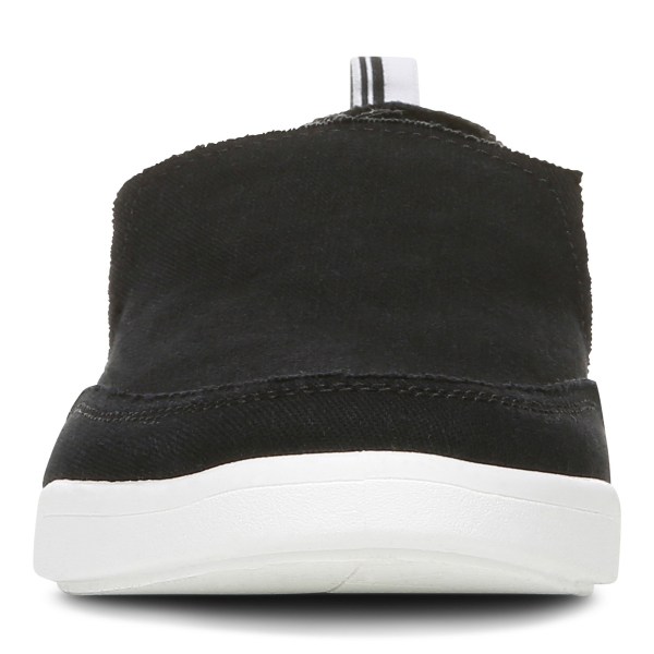 Vionic Trainers Ireland - Malibu Slip On Black - Womens Shoes On Sale | HPDBX-7836